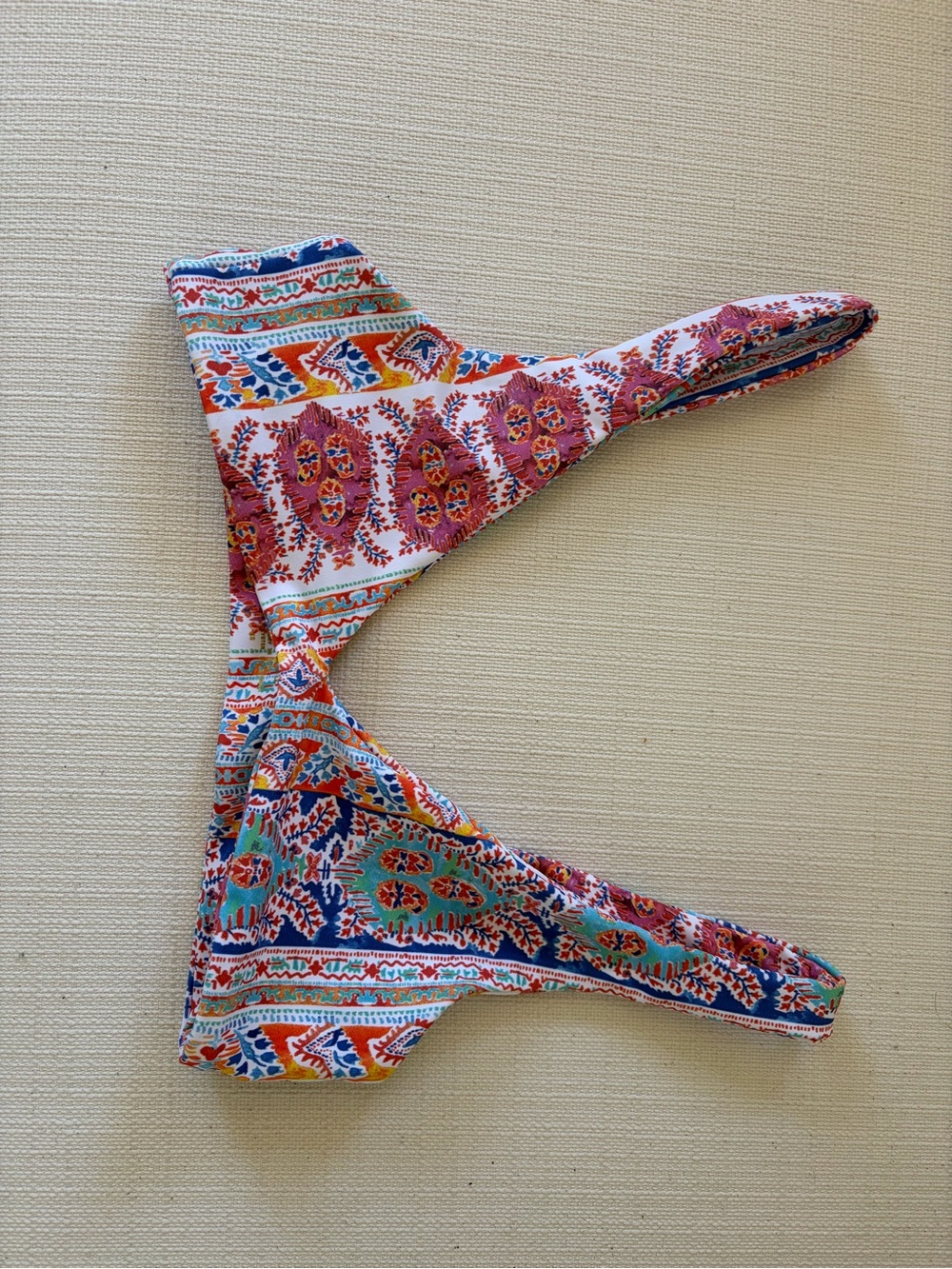 Skatie Multicolor Printed Bikini Bottoms - Pink, Turquoise, Orange, Blue
